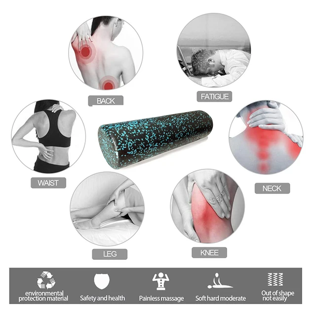 30/45CM Yoga Foam Roller Kit High Density EPP Peanut Massage Ball set Pilates Body Exercises Gym Self-Myofascial Treatment Tool 3