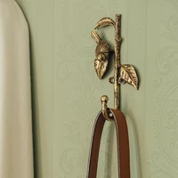 French Wall Decoration Hook Key Holder Wall Home Sundry Storage Keychain Bathroom Clothes Mask Bird Shape Creative Hostel Hook 2