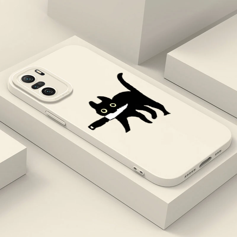 Custodia Per Telefono Modello Gatto Semplice Per Xiaomi Redmi Note 11 Pro 5G 12 Pro + 11S Custodia Per Redmi Note 10 9 Pro Max 9S 10S 10C 4G Cover