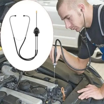 Stetoscopio a cilindro automatico, stetoscopio meccanico, diagnostico del blocco motore dell'auto, strumento acustico del motore automobilistico, rilevamento dell'auto, 1P