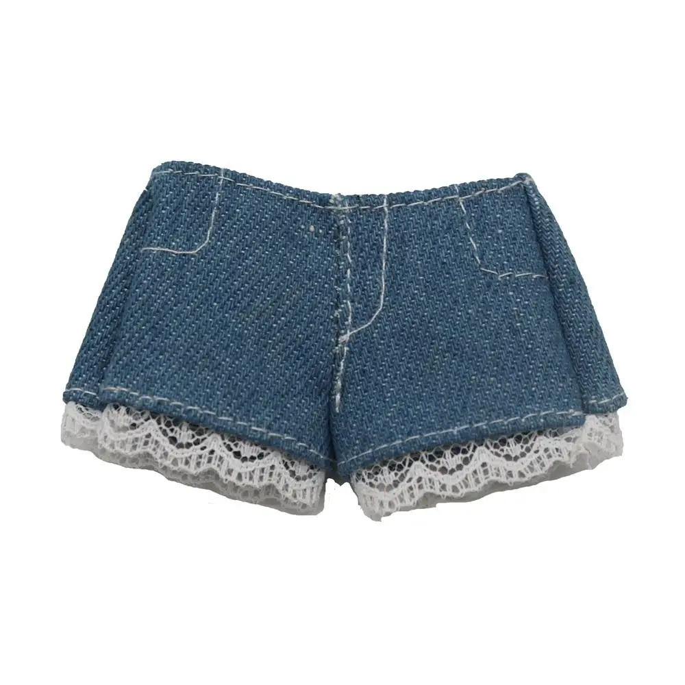 11.5 "Mode Puppen rock Jeans Hosen Kleidung für 28-30cm Puppe Freizeit kleidung Kleidung für Puppen T-Shirt Shorts Puppen zubehör – Detail 13