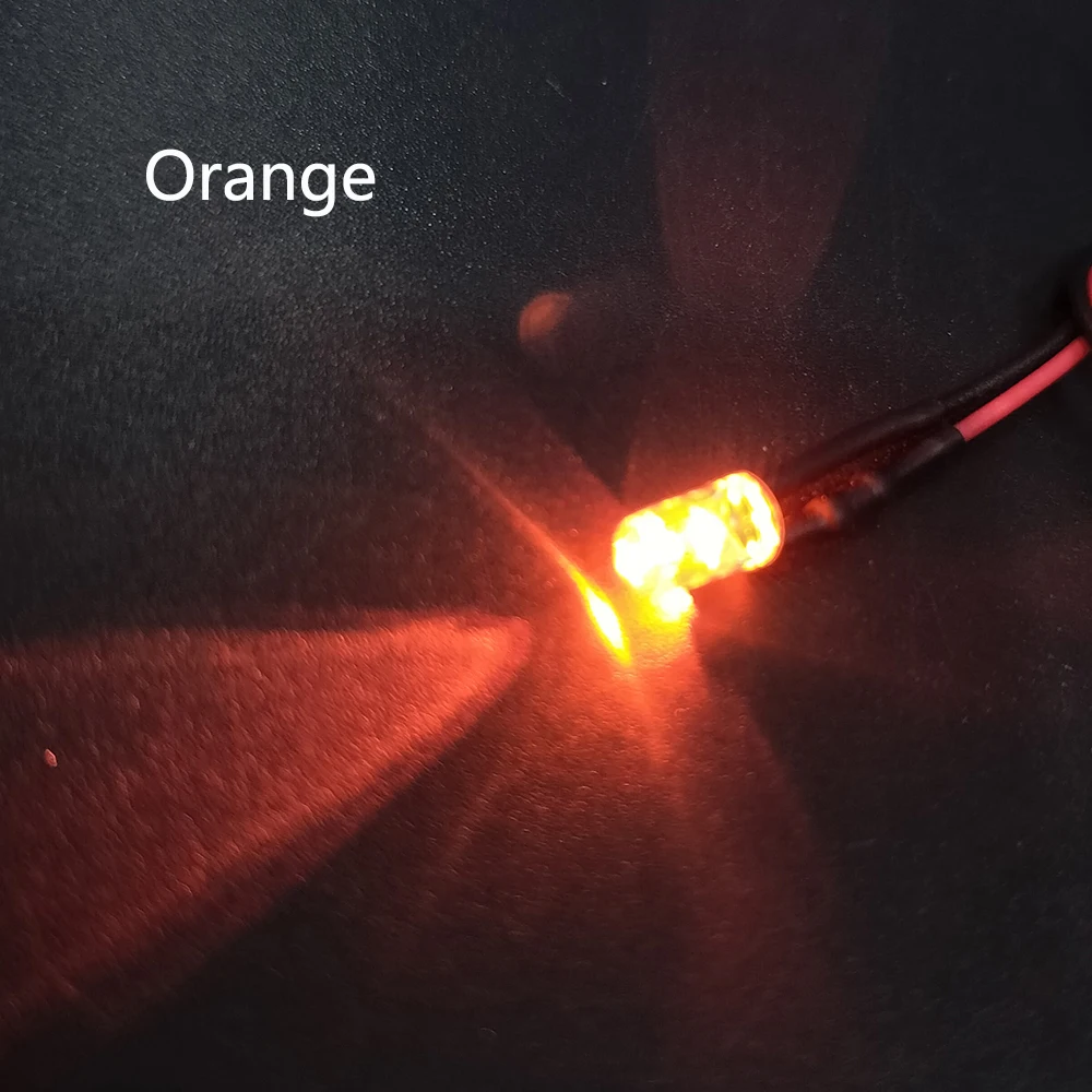 100PCS  Orange