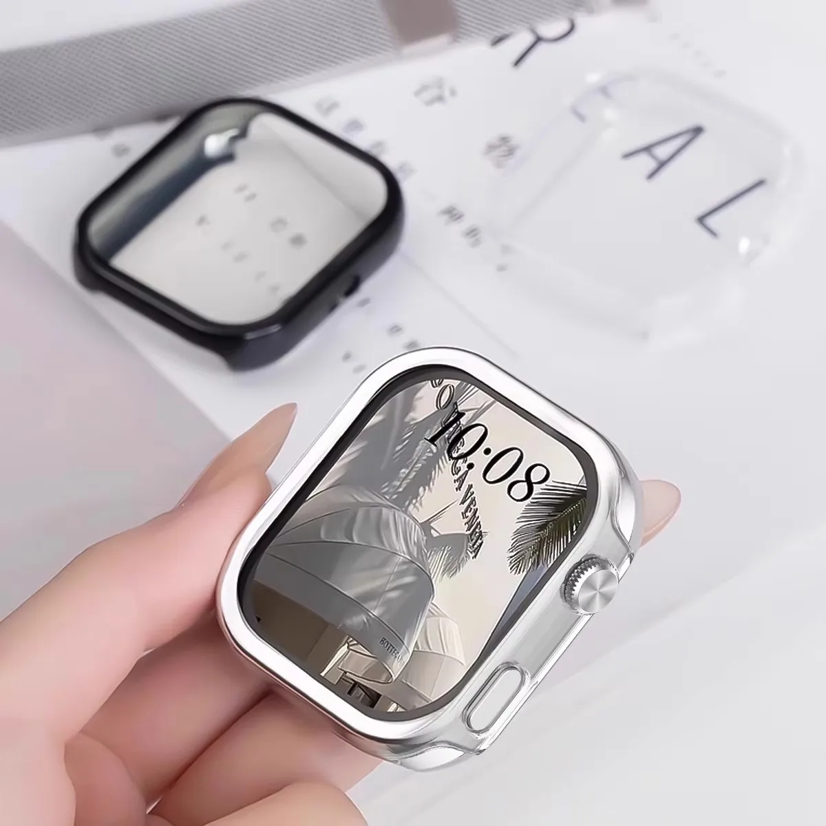 Durable Glass Screen Protector & Bumper Cover
