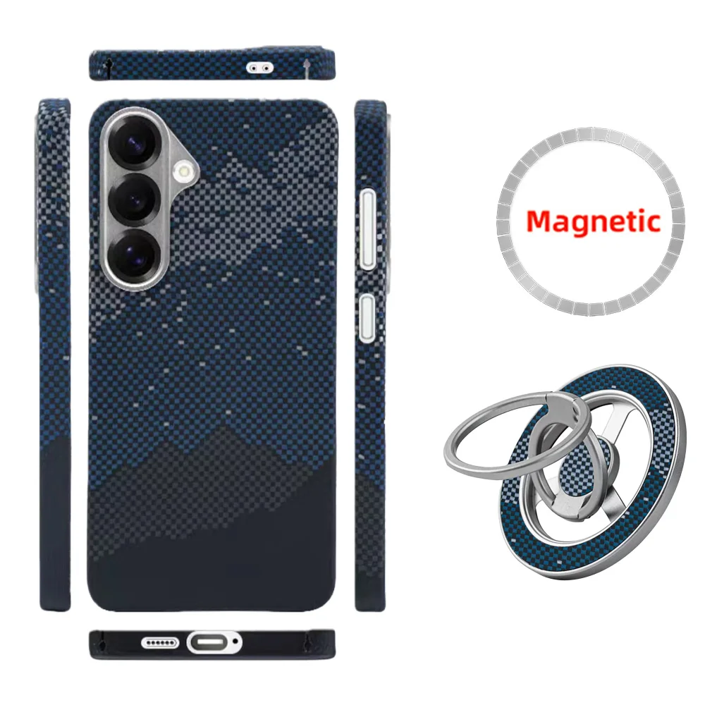Luxury Real Carbon Fiber Ultra-Light Protective Phone Case with MagSafe