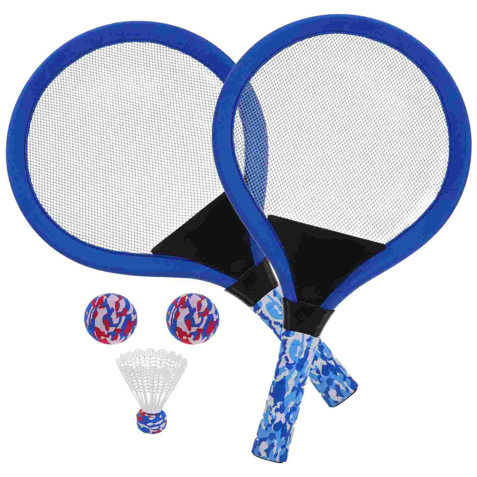 Children's Toy Racket Tennis Badminton with Balls Sports Equipment Outdoor Kids Racquet Kit Cloth Childrens Game Tool 3