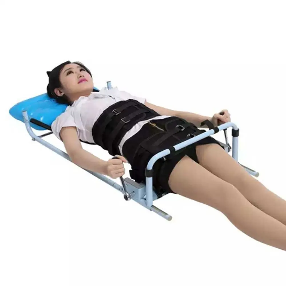 

Efficient Traction Bed for Cervical Spondylosis Lumbar Pain Therapy Body Stretching Equipment Cure Low Back Lumbago