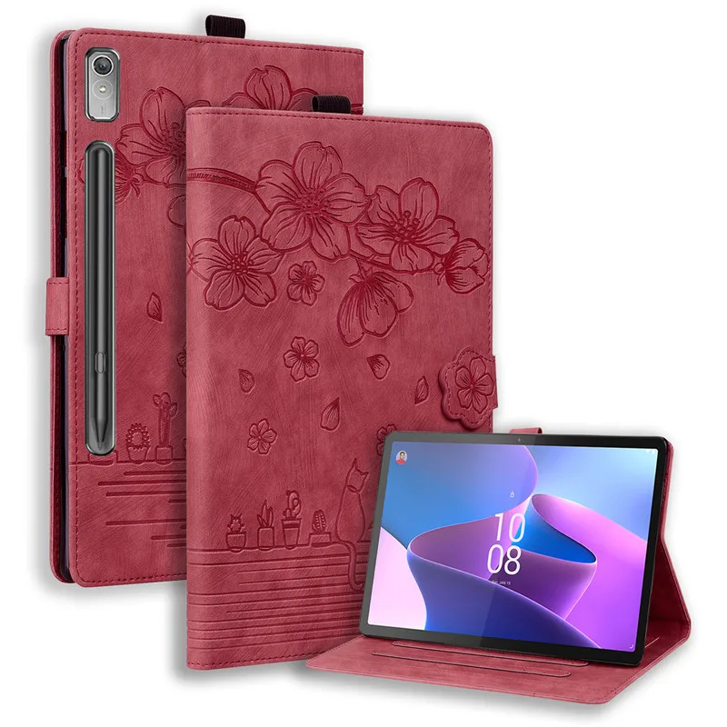 Cute Cat Imprinted Flip Cover Case for Tablets - 2023 Edition