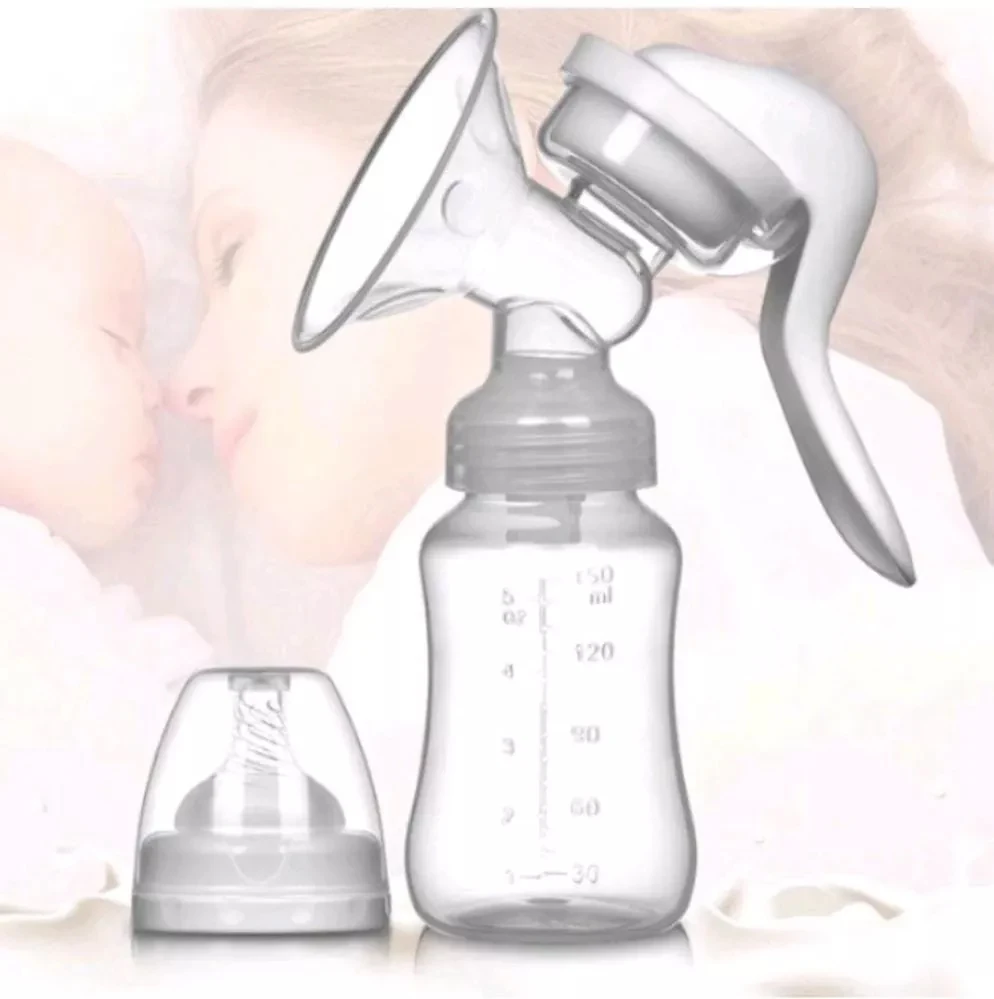 Manual Breast Pump Bottle Suction Cup Adjustable Suction Maternity Products Portable Milking Equipment breast pump