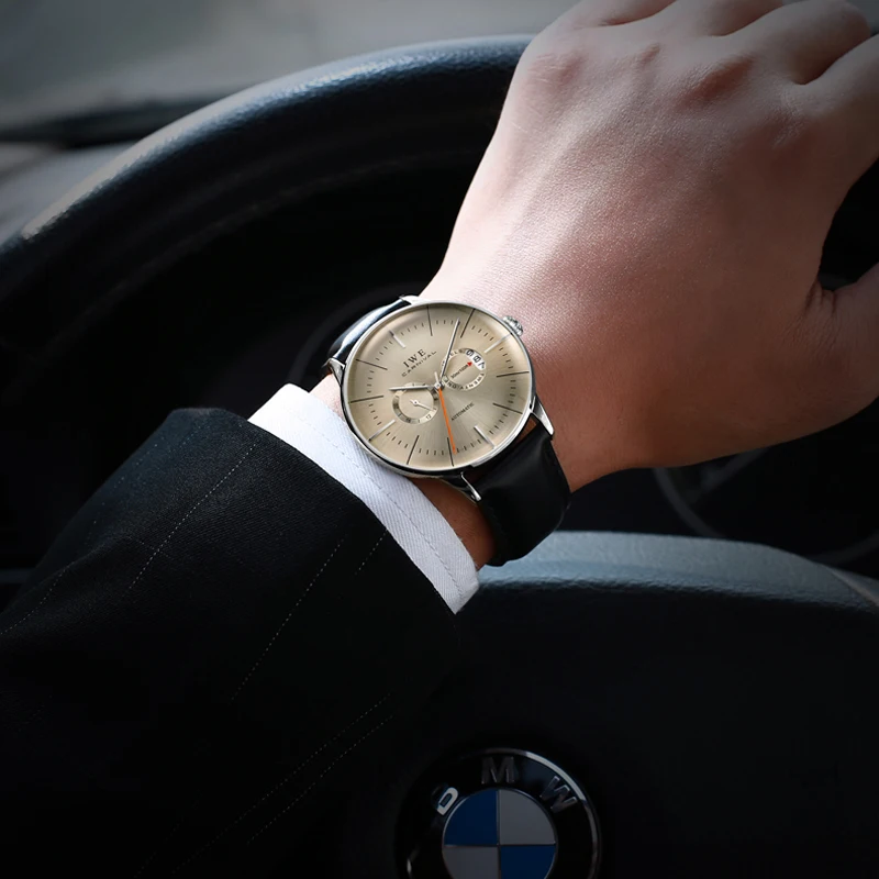 Carnival Brand Fashion Business Mechanical Watch for Men Luxury Automatic MIYOTA Movement Dress Wristwatch 30m Waterproof Reloj