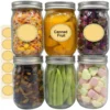 Mason Jars In Bulk Salt And Pepper With Lid Customized Glass Mini Wholesale Regular Mouth Canning 4
