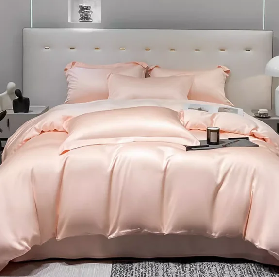 Tian Si Duvet Cover Single piece 150x200 Ice Silk Duvet Cover Single Person Summer Duvet Cover