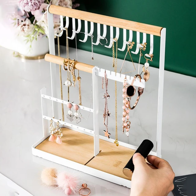 Jewelry Earrings Organizer Holder Rack  Large Capacity Jewelry Storage Box  - Large - Aliexpress