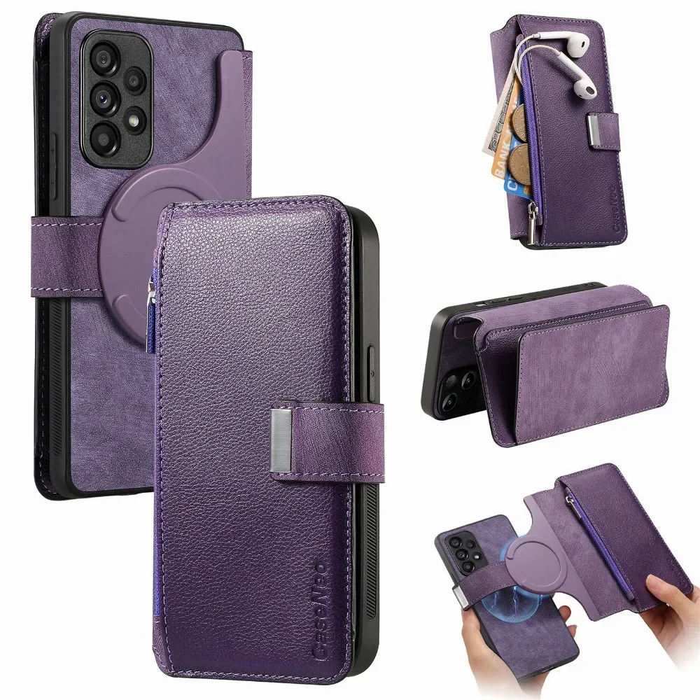 Versatile 2-in-1 Detachable Wallet Case with Premium Protection