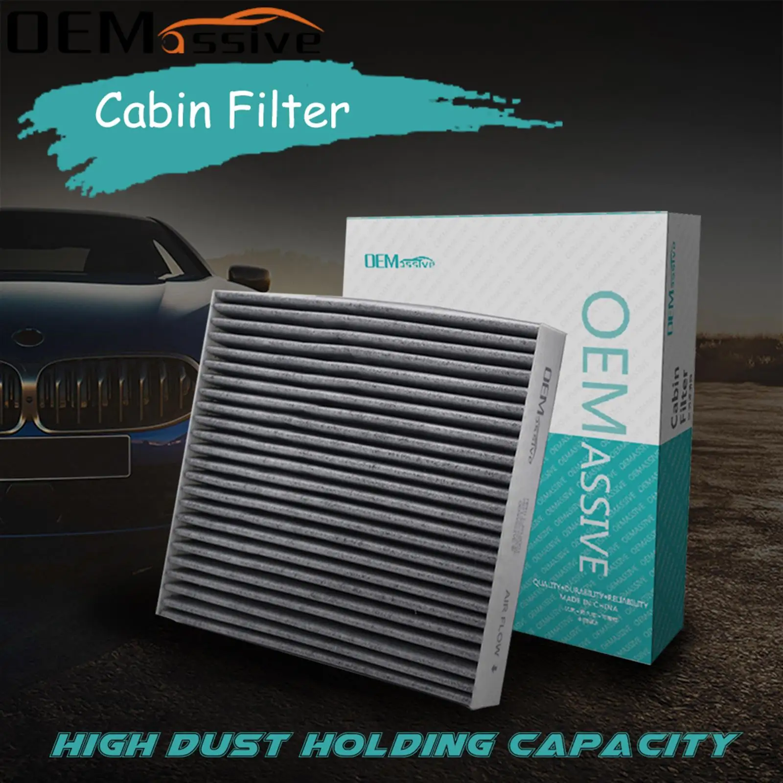 Combo Set Engine & Carbon Cabin Filter for 2010-2019 Subaru Outback Legacy
