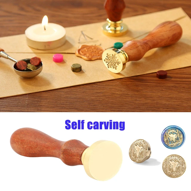 Red Wax for Letters Stamp Seals Sealing Wax Kit with Wax Seal Beads Wax  Seal Warmer Wax Spoon and Candles - AliExpress