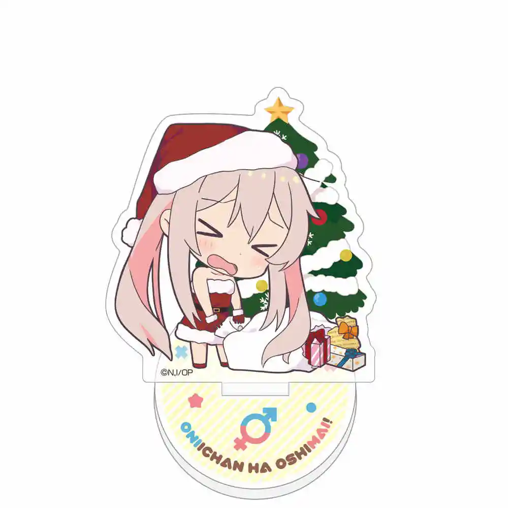 Anime-Fans-Charm-Geschenke Onimai: I'm Now Your Sister! Acryl-HD-Charaktere stehen Desktop-Dekorationsserie ca. 10 cm – Detail 5