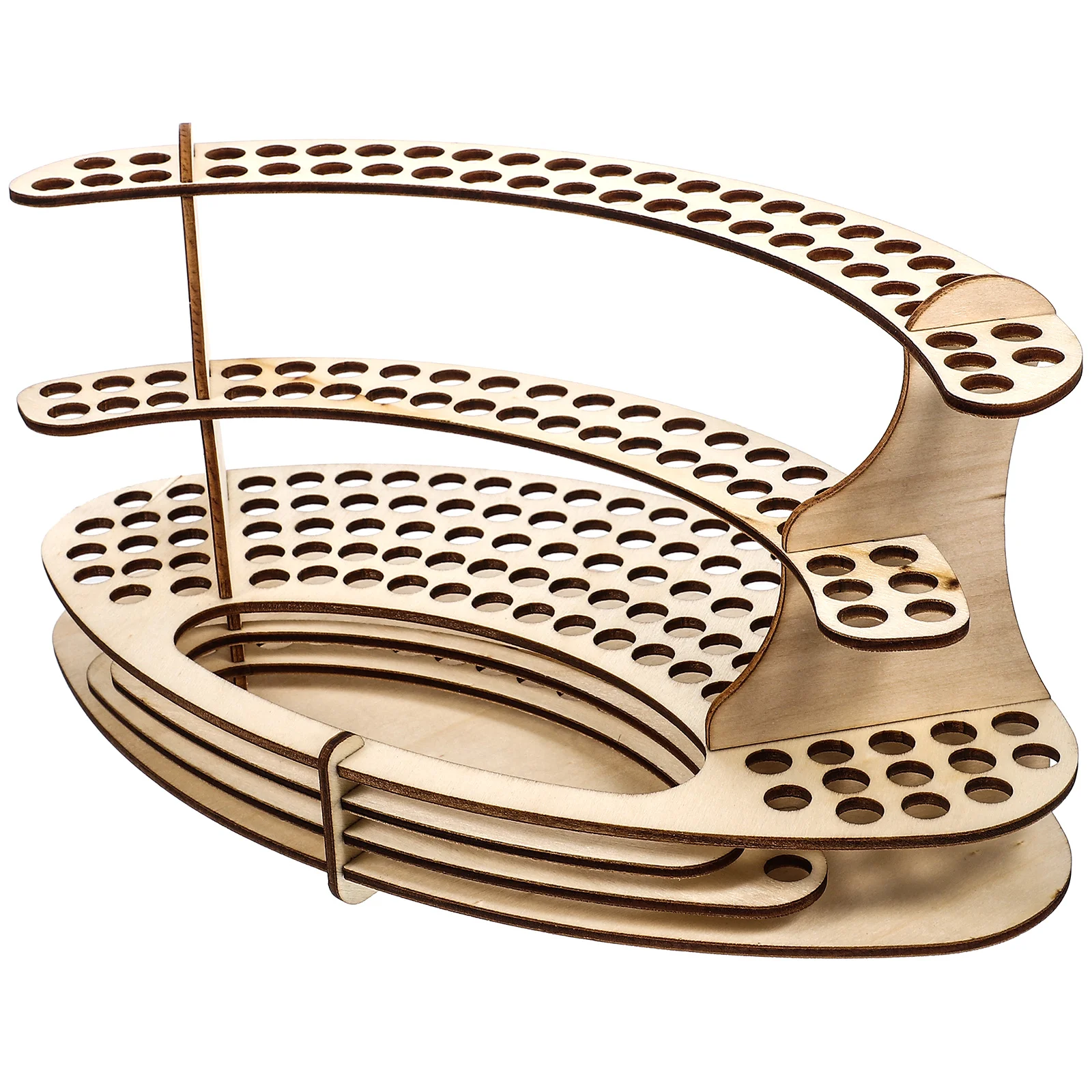 

DIY Wooden Pen Holder Desk Stationery Organizer Makeup Brushes Slots Rack For Office Organizers Organization School