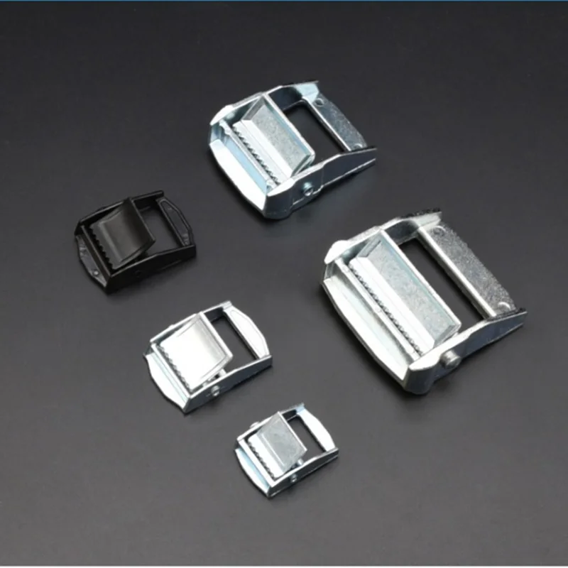 20-50mm Zinc Alloy Metal Cam Buckle Ratchet Outdoor Sports Nylon Webbing Roof Mounted Luggage Cargoes Strap Fixed Tensioner
