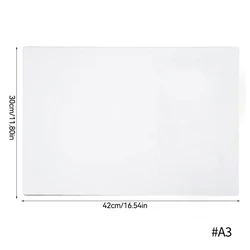 Magnetic Erasable Whiteboard Marker Memo Board (A3 Rounded Corners)