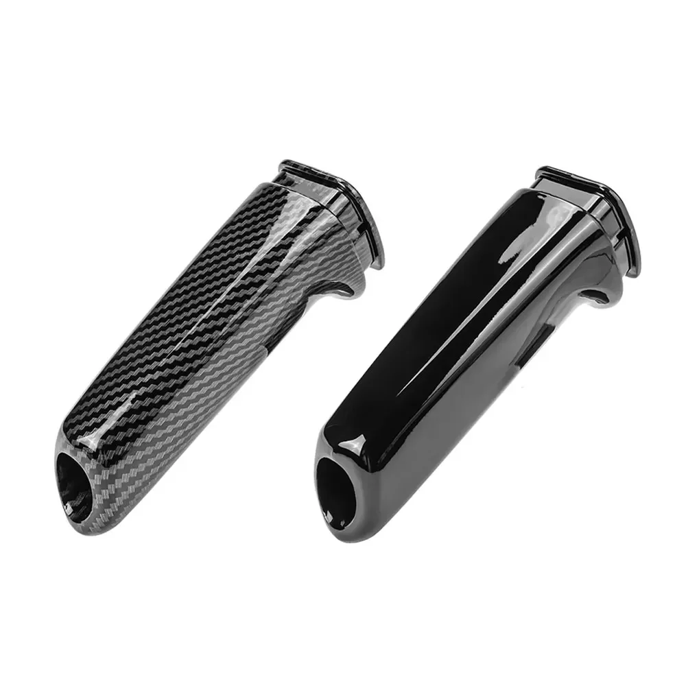 Hand Brake Cover For BMW E46 E90 E92 E60 E39 F30 F34 F10 F20 Accessories Universal Carbon Fiber Pattern Car Handbrake Grips Interior Trim
