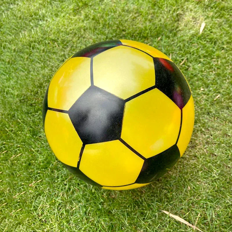 PVC 풍선 축구공 어린이용 탄성 핸드 팻 축구 야외 스포츠 경기용 공