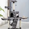 Soft Cat Hammock Install On  Tree  Sleeping Kennel Hanging Thick Plush 4Colors Big Capacity Dia 30cm/35cm Pet Bed 4
