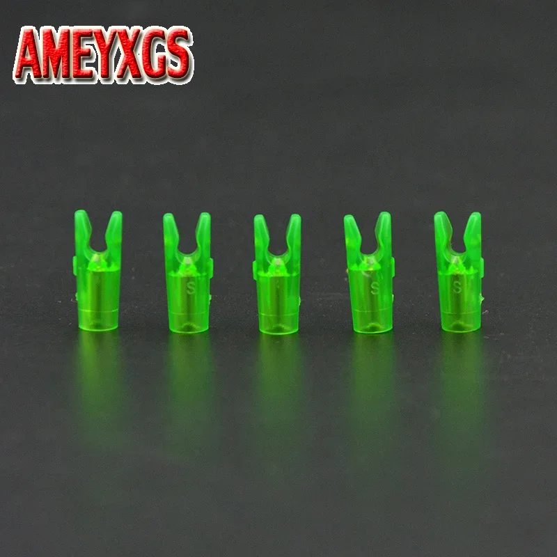 

30/50/100pcs Archery Plastic Arrow Pin Nock for ID3.2mm Aluminum Pins Arrow Shaft Hunting Accessory