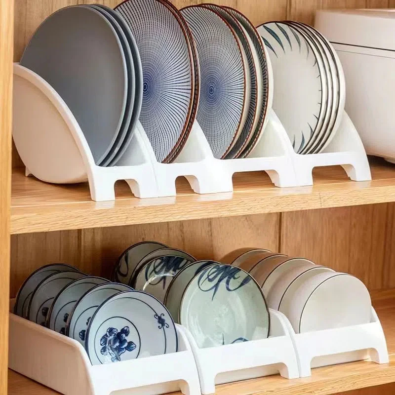 Kitchen Drain Rack Japanese Kitchen Bowl Tray Storage Cabinet Plate Organizer