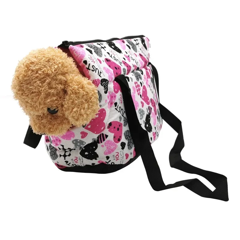 Pet Carrier For Small Dog Cozy Soft Puppy Cat Dog Shoulder Bags Backpack Outdoor Travel Pet Sling Bag Chihuahua Pug Supplies