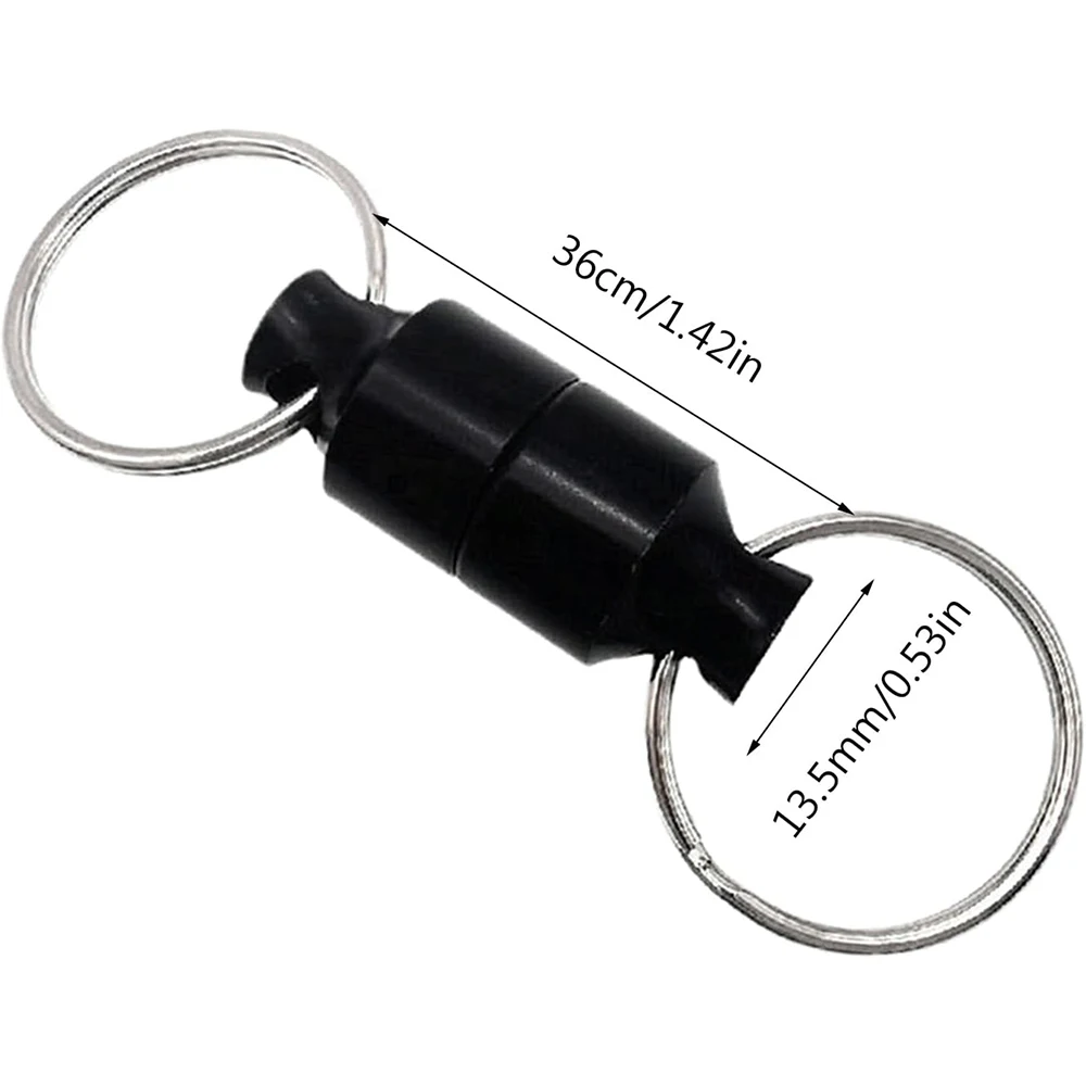 Carp Fishing Magnetic Tool Release Holder Fly Fishing Retractor Net Release Clip With Keychain Carabiner Clip Pesca fishing accessories