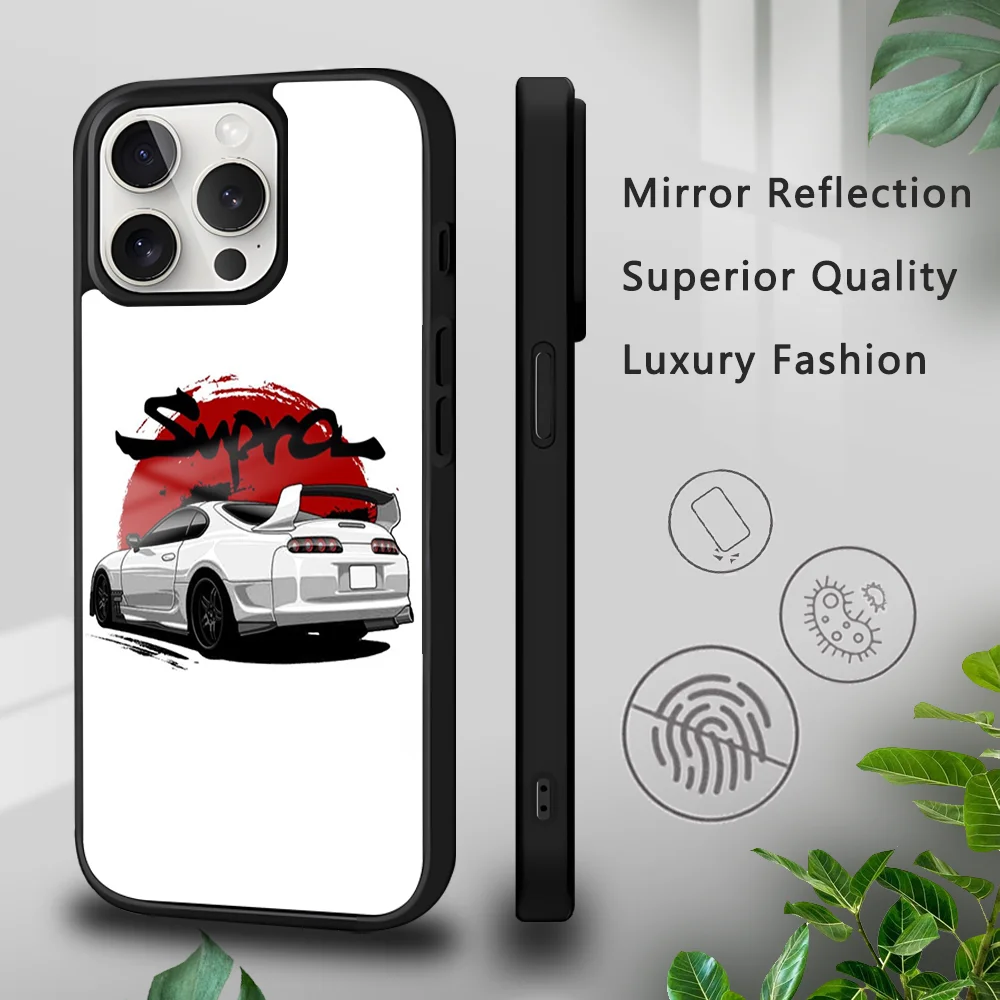 Japanese s-Supra Inspired Car Phone Case - Stylish Hard Cover