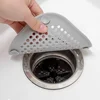 Square Silicone Floor Drain Sticker Bathroom Sewer Hair Filter Drain Cover Home Bathroom Floor Drain Mat Hair Stoppers 2