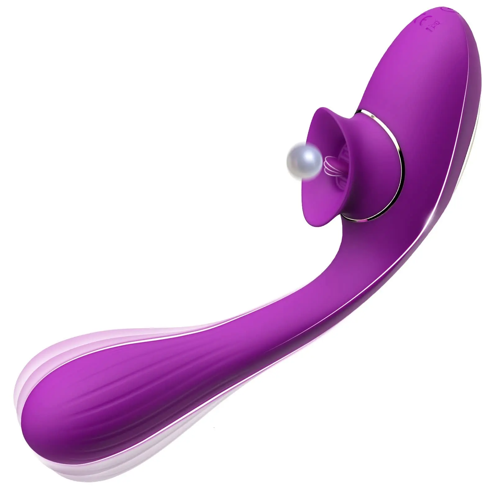 Female Sex Toys Clit Sucking Vibrator Clitoris Vibrator Vibrator Sex Toy Clitoris Sucker Vibrators for Women 360 Rotation Dildo Masturbator Bendable Tongue Stimulator Couple Sex Toys Adult Supplies