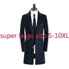 New Arrival Autumn Winter Double Face Cashmere Woolen Coat Men Long Super Large Casual Single Breasted Thick Plus Size S-9XL10XL 3