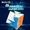 MOYU Meilong Clover Magic Speed Cube Stickerless Professional Fidget Toys MFJS CLOVER Cubo Magico Puzzle 1