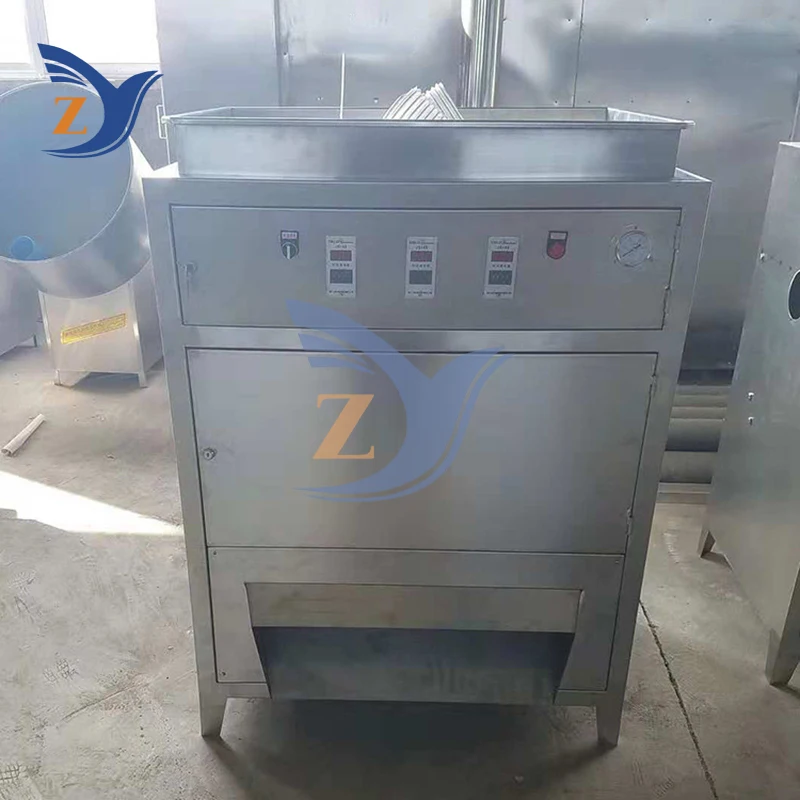 Onion Peeling Machine 200-300kg per hour Home Commercial Electric Large Automatic Chain Stainless Steel Pneumatic Processing 3