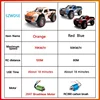 Q130 1:12 70KM/H 4WD RC Car with Light Brushless Motor Remote Control Cars High Speed Drift Monster Truck Toys for Adults Kids 6