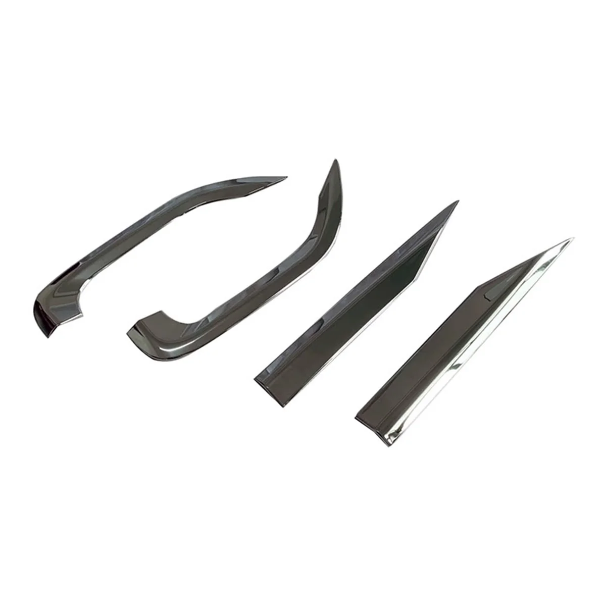 

For Toyota Alphard Vellfire 40 Series 2023 Side Reflector Rear Bumper Fog Lamp Chrome Trim Strip 117430928