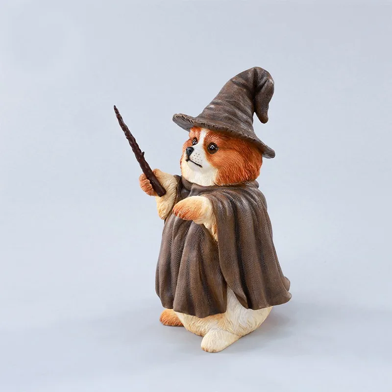 JXK 1/6 Maßstab Niedliche Magische Hundefigur Simulierte Tiermodelle für 12-Zoll-Actionfiguren Desktop-Geschenkdekorationen – Detail 3