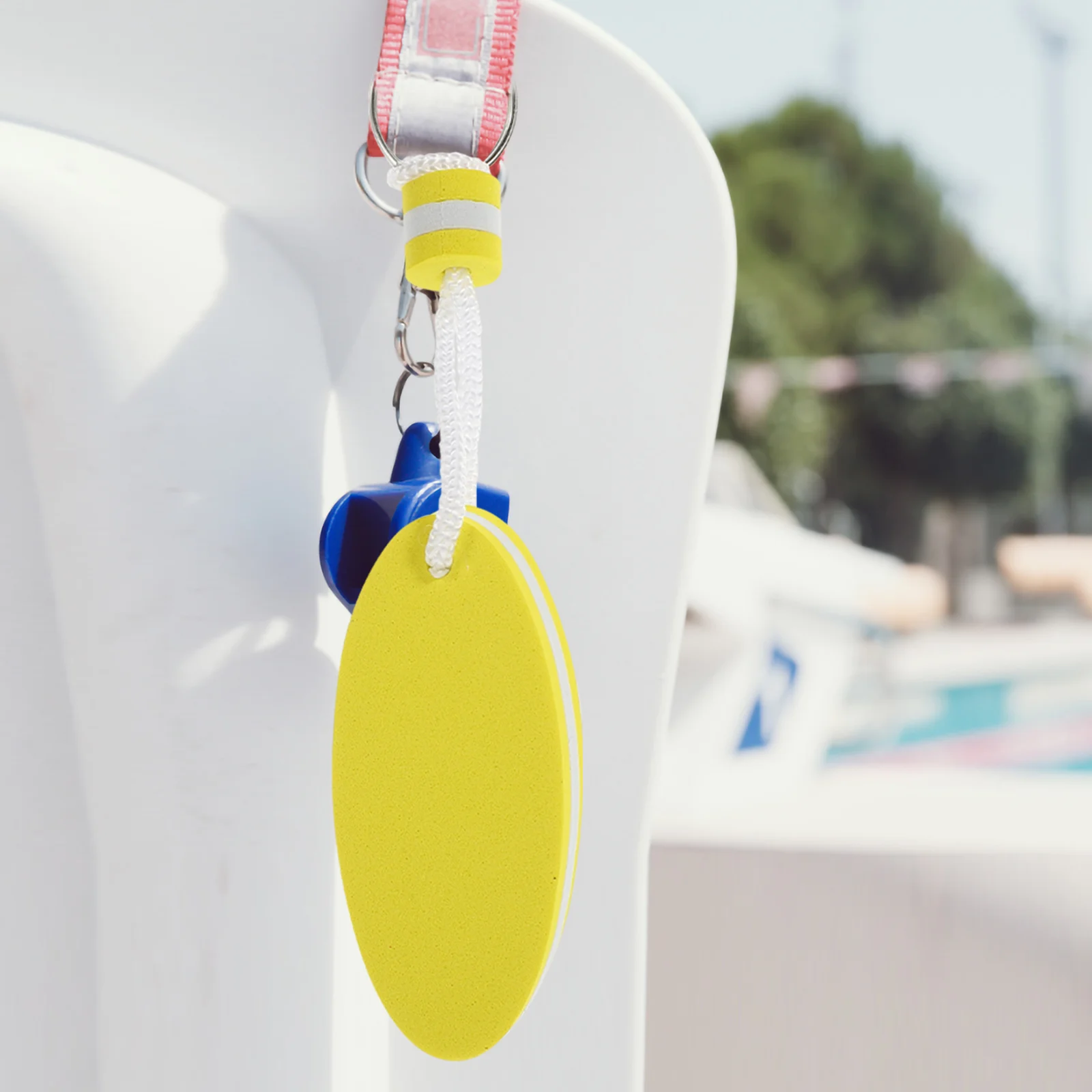 Floating Keychain Boat Ring for Keys Buoy Boating Must Haves Surfing Surfboard Rings Keychains 6 Pcs