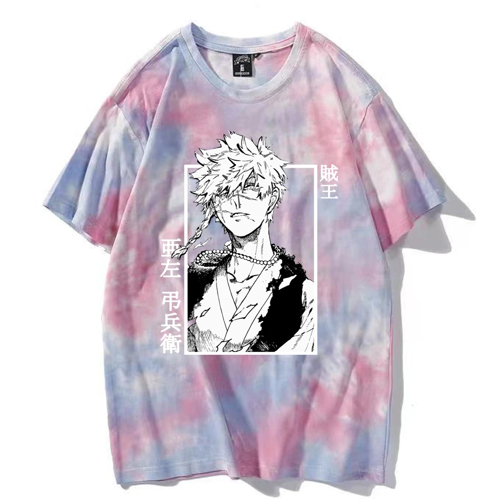 Anime Jigokuraku Hell's Paradise Print Funny T Shirt Men Japanese Anime Cool Graphic Sumer T-Shirt