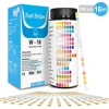 16 In 1 Drinking Water Test Kit Strips Home Water Quality Test Swimming Pool Spa Water Test Strips Nitrate Nitrite PH Hardness 1
