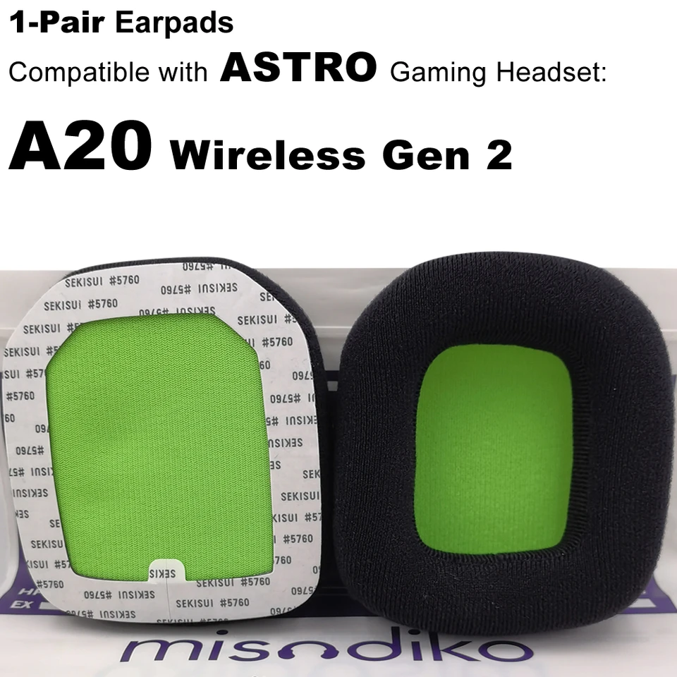 Cuscinetti Auricolari Di Ricambio Per Cuffie Gaming Astro A20 – Morbidi E Traspiranti
