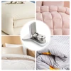 6/12Pack Padded Comforter Clips White Padded Duvet Clips Comforter Fasteners Prevents Comforters From Moving Inside Duvet Cover 4