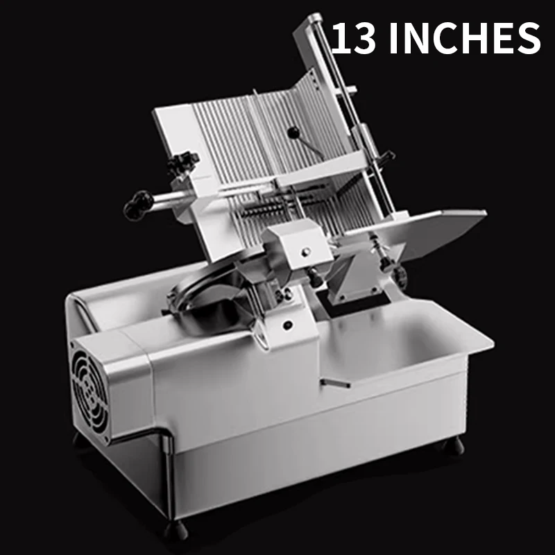 Fully automatic slicer commercial hot pot restaurant mutton roll slicer beef roll slicer meat cutter 3