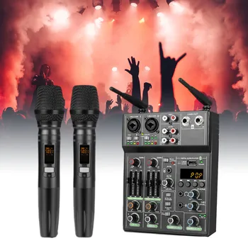 Professional Audio Mixer - Usb Soundboard Console for Studio Recording, Dj & Live Streaming