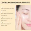 EELHOE Centella Cleansing Oil Facial Makeup Remover Moisturizing for Face Shrink Pores Removal Cleansing Oil Sensitive Skin Care 5
