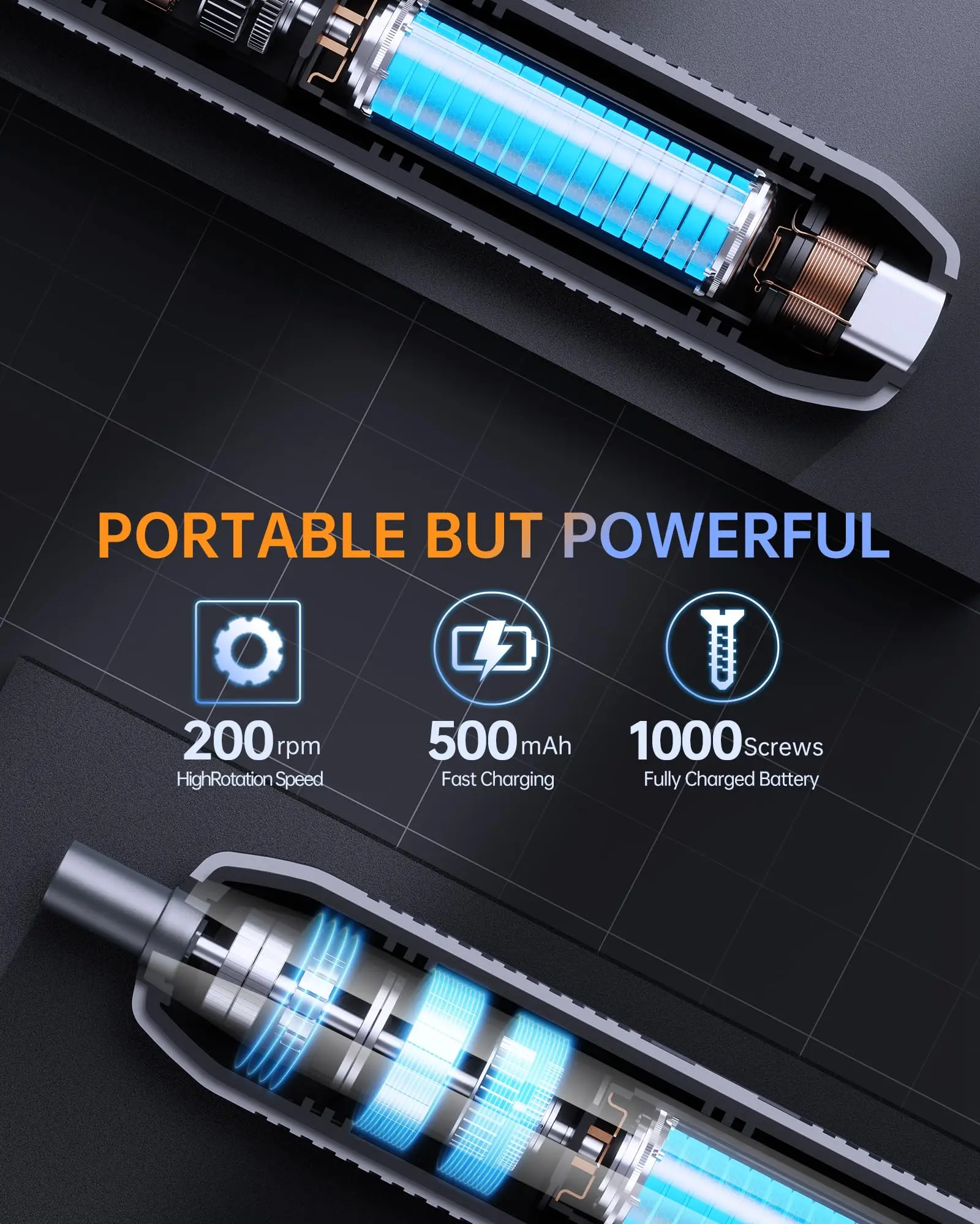 180 in 1 Super Electric Screwdriver Set Precision Magnetic New