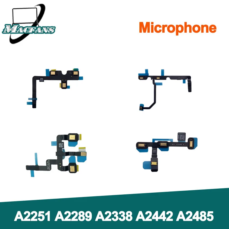 Nuovo Cavo Microfono A2289 A2338 A2251 Per Macbook Pro 13 "14" 16 "A2442 A2485 A2681 Mic Line Mic Flex Cable Repair Sostituzione
