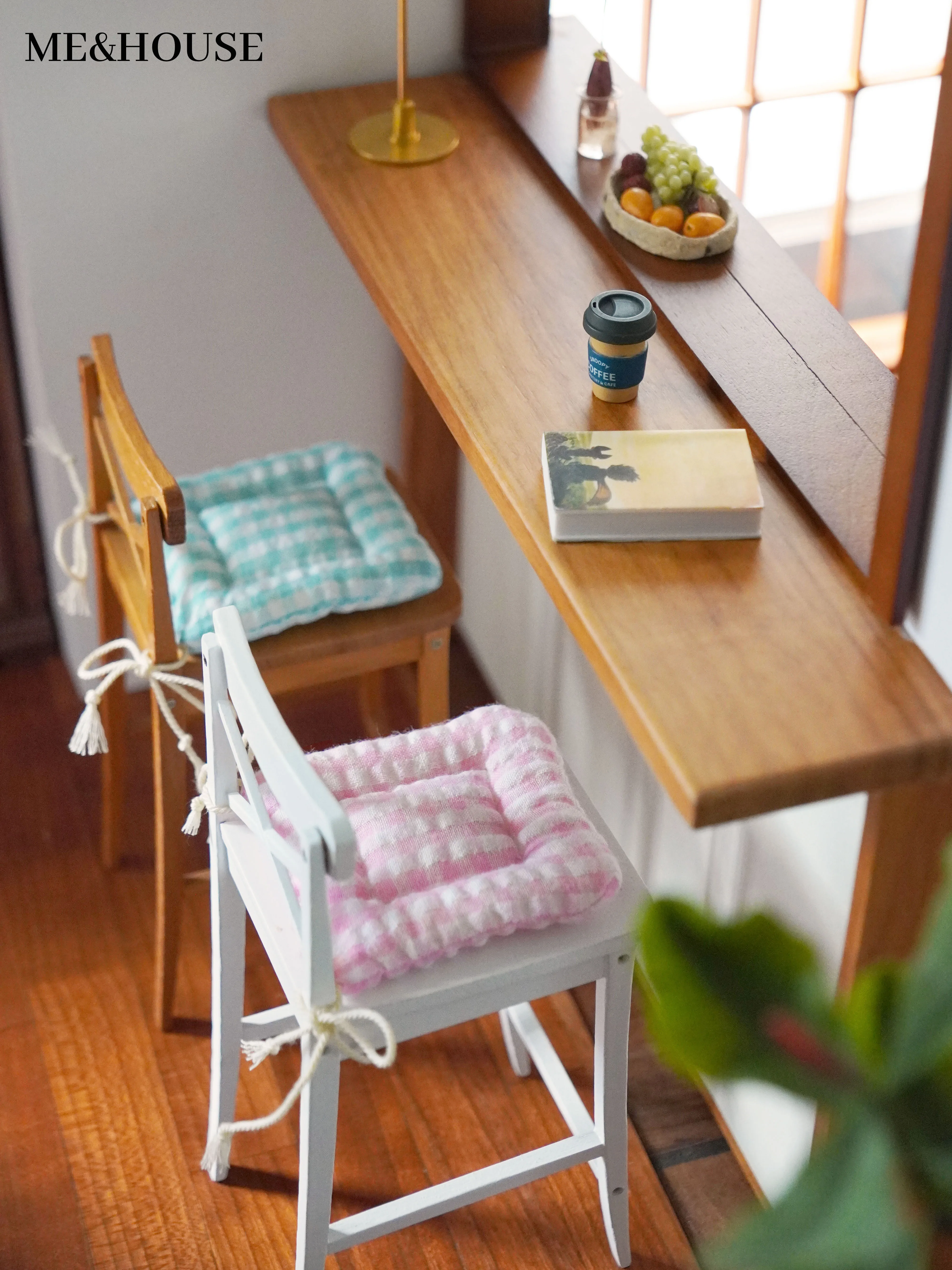 1/6 doll house model furniture accessories mini model Square cushion（Cushion only, no chair） 4